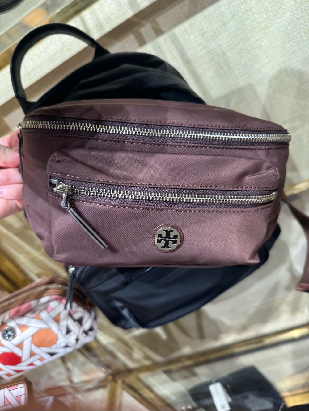 Tory Burch Nylon Fanny Pack Belt Bag— New Arrival